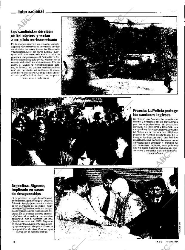 ABC SEVILLA 14-01-1984 página 8