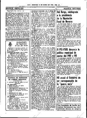 ABC SEVILLA 15-01-1984 página 24