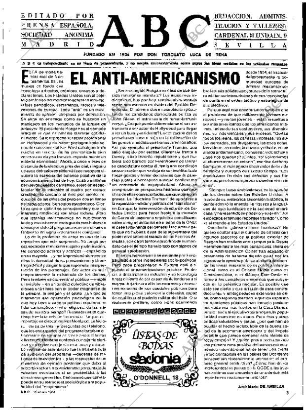 ABC SEVILLA 15-01-1984 página 3