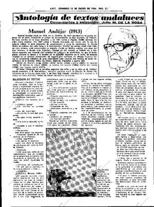 ABC SEVILLA 15-01-1984 página 31