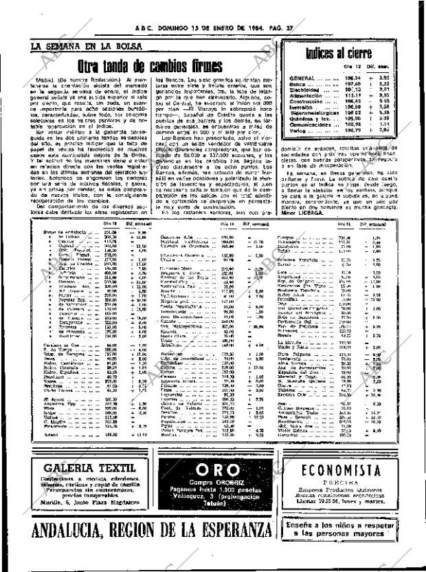 ABC SEVILLA 15-01-1984 página 37