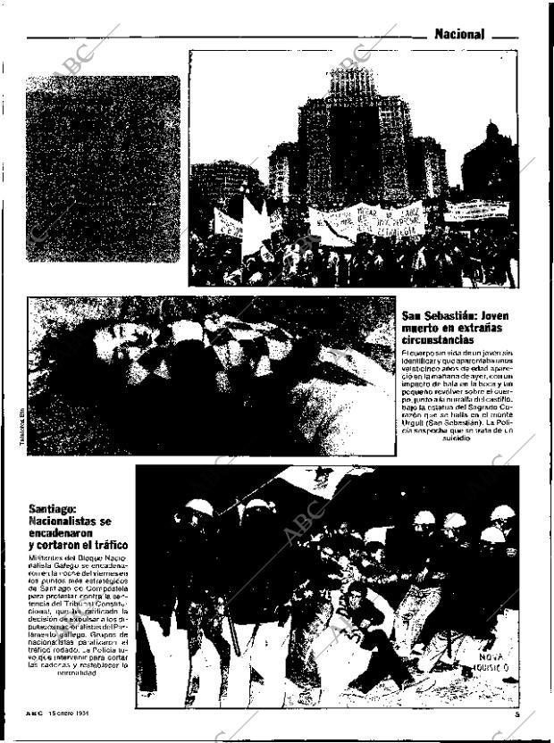ABC SEVILLA 15-01-1984 página 5