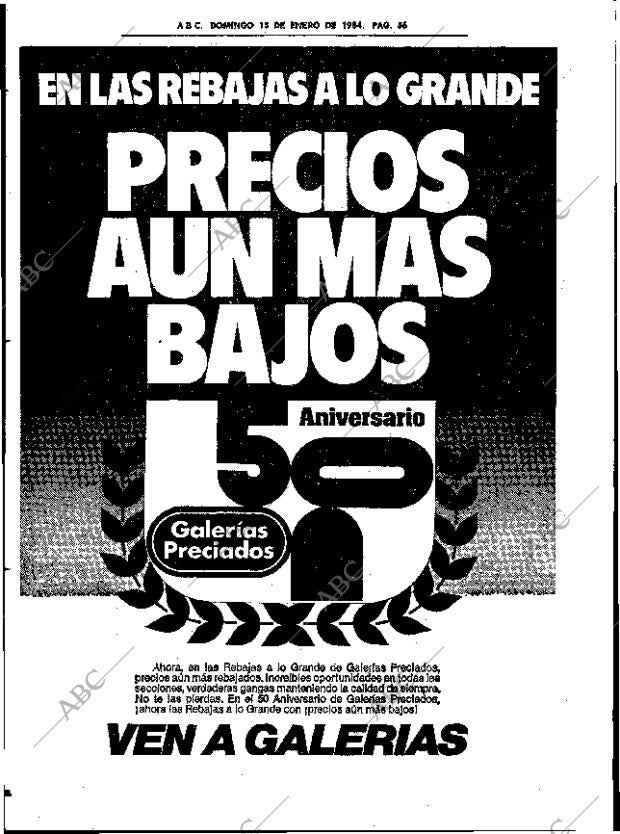 ABC SEVILLA 15-01-1984 página 56