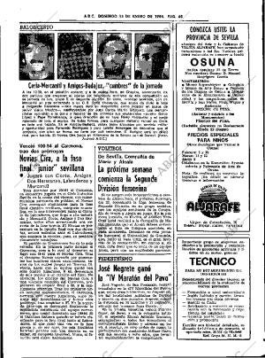ABC SEVILLA 15-01-1984 página 65
