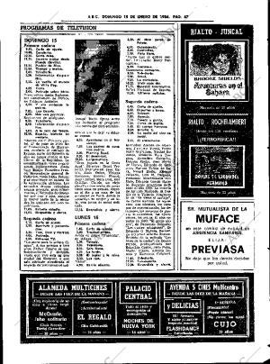 ABC SEVILLA 15-01-1984 página 67