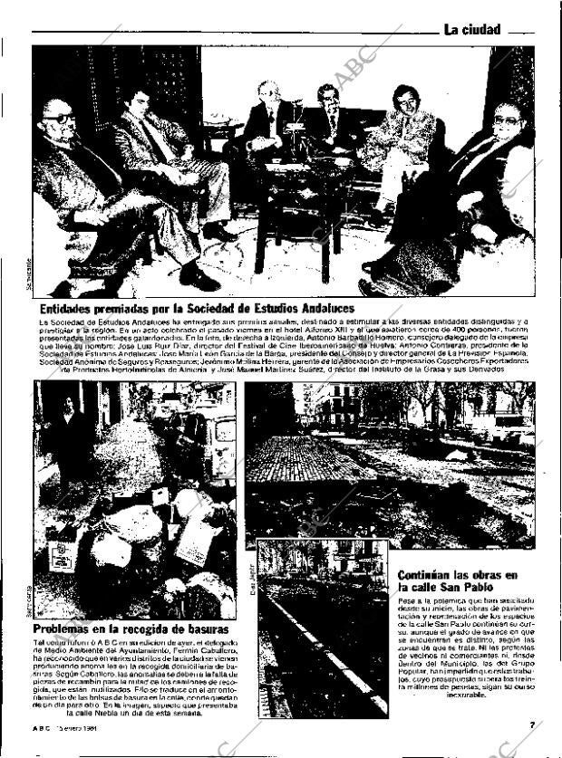 ABC SEVILLA 15-01-1984 página 7