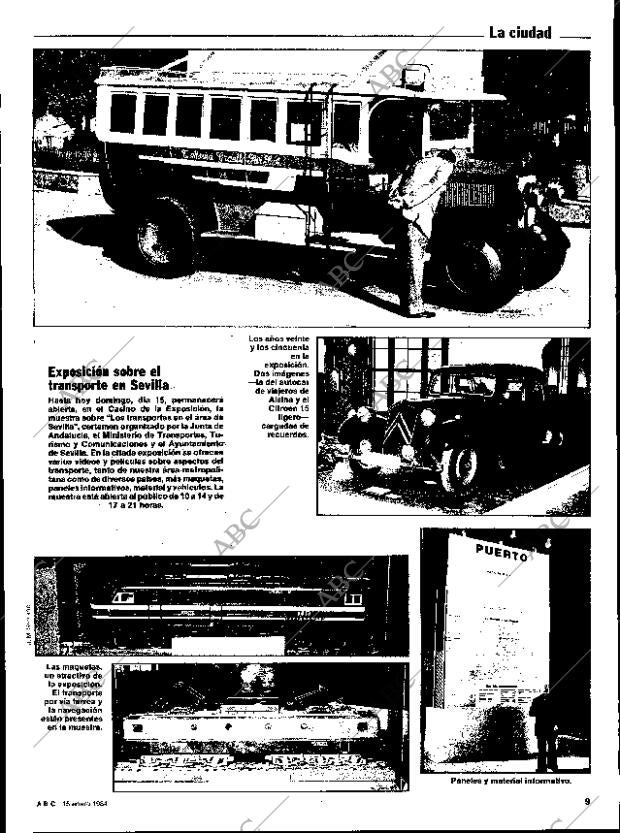 ABC SEVILLA 15-01-1984 página 9