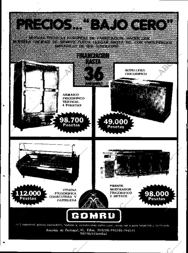 ABC SEVILLA 15-01-1984 página 92