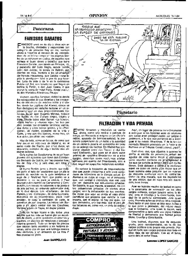 ABC MADRID 18-01-1984 página 18