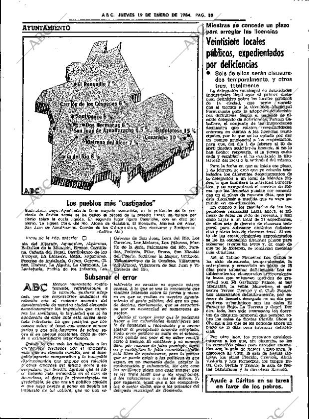 ABC SEVILLA 19-01-1984 página 36