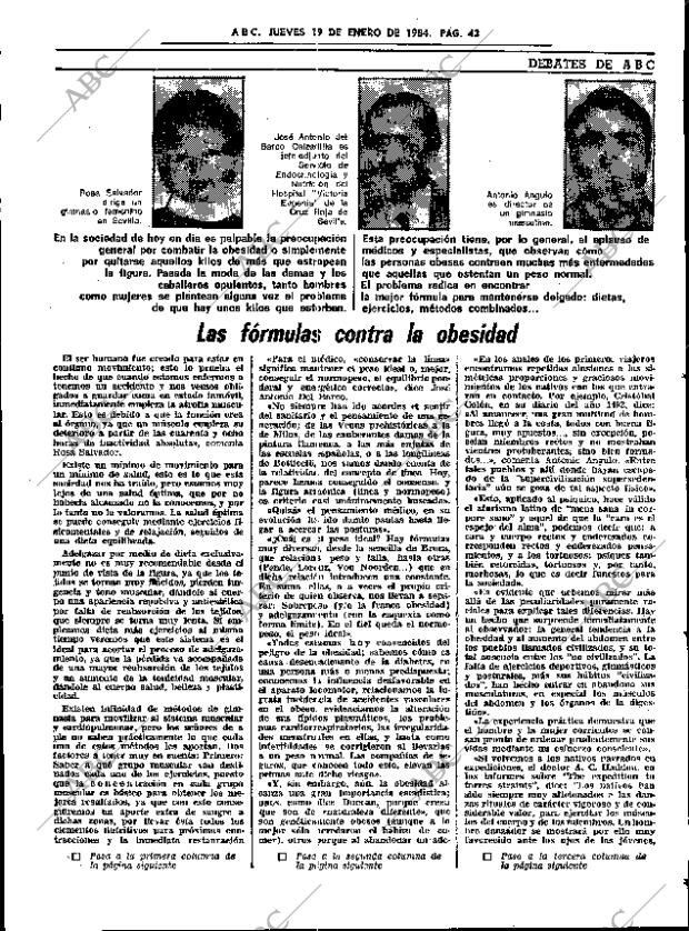 ABC SEVILLA 19-01-1984 página 41