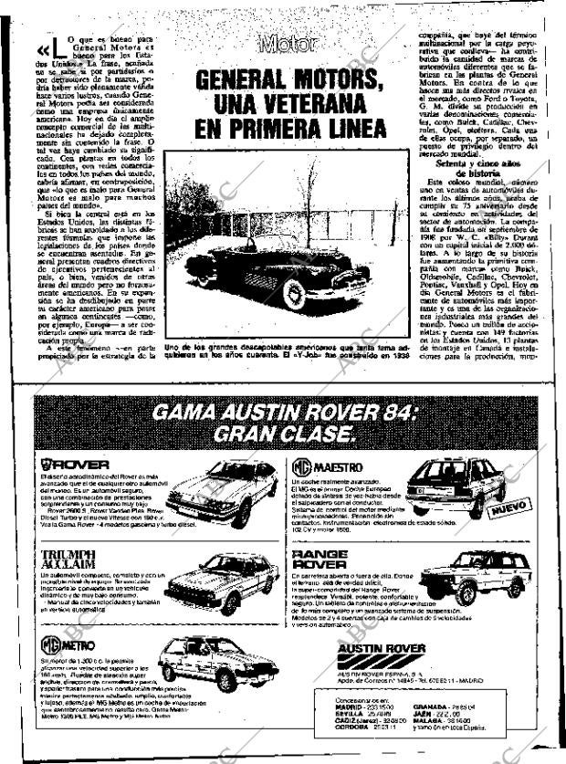 ABC MADRID 22-01-1984 página 134