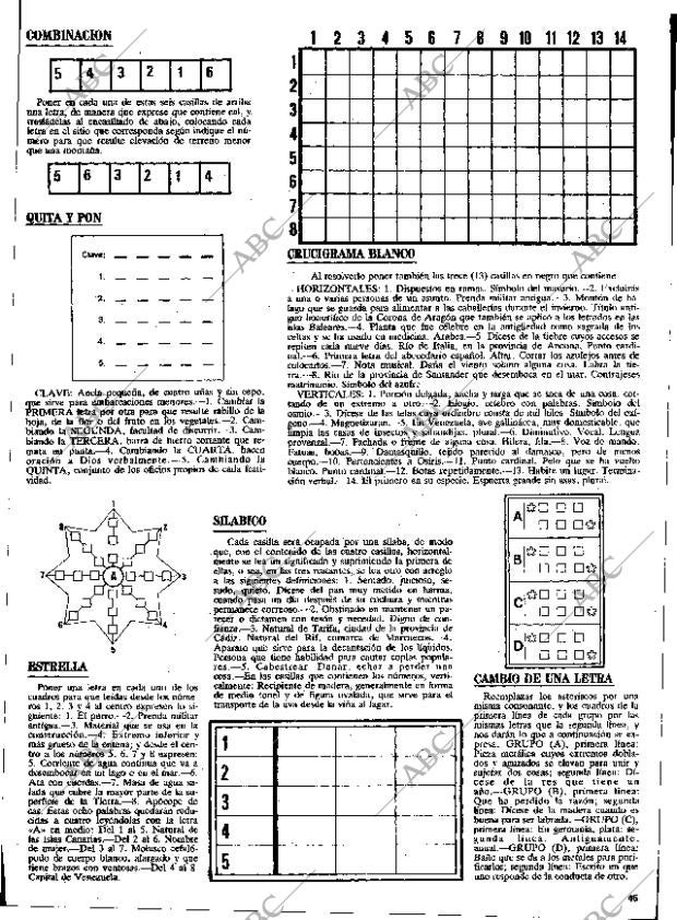 ABC MADRID 22-01-1984 página 149