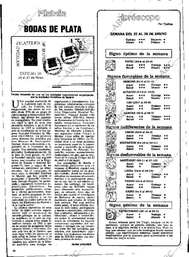 ABC MADRID 22-01-1984 página 150