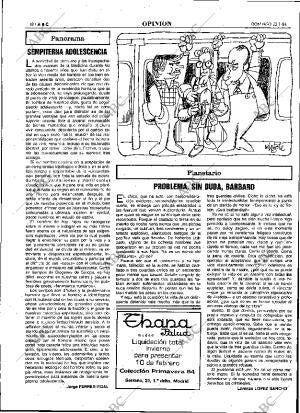 ABC MADRID 22-01-1984 página 18