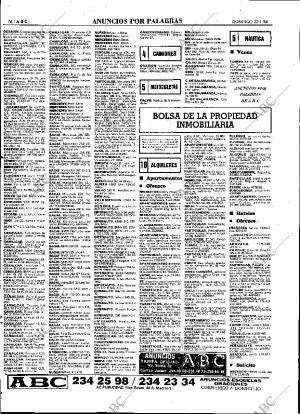 ABC MADRID 22-01-1984 página 76