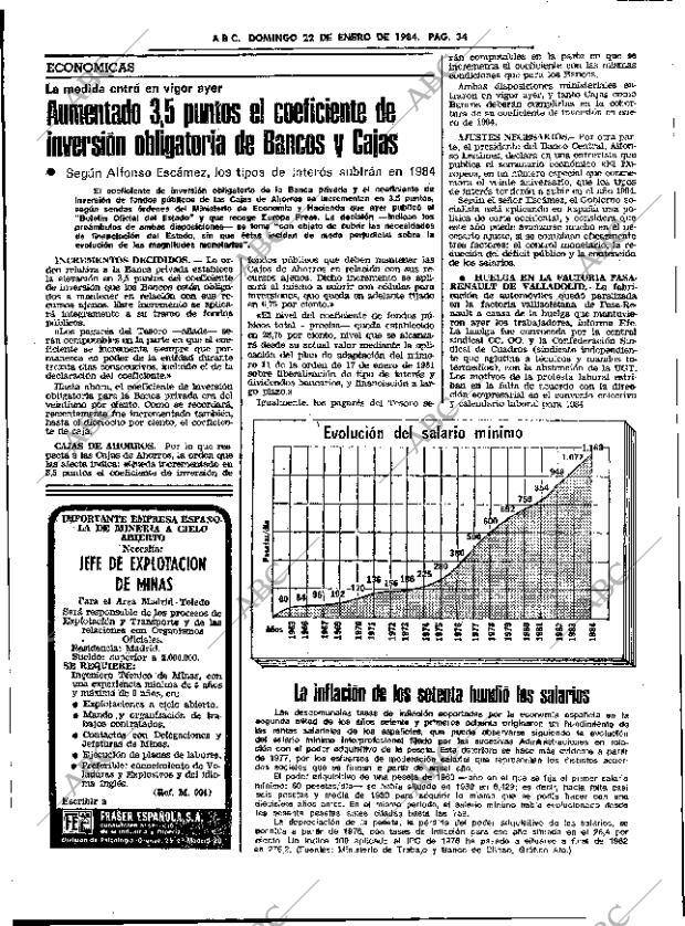 ABC SEVILLA 22-01-1984 página 34