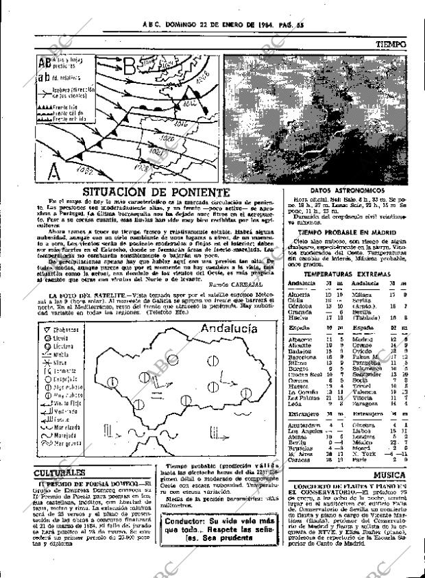 ABC SEVILLA 22-01-1984 página 55