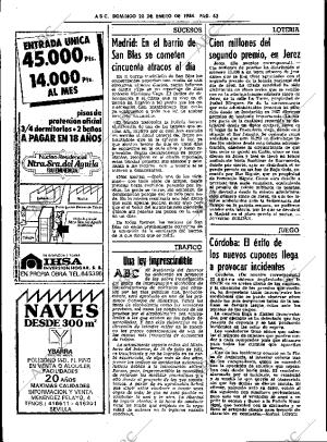 ABC SEVILLA 22-01-1984 página 62