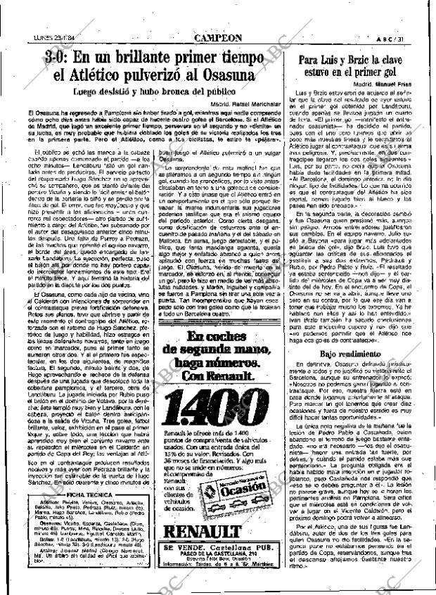 ABC MADRID 23-01-1984 página 31