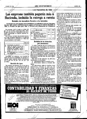 ABC MADRID 23-01-1984 página 49