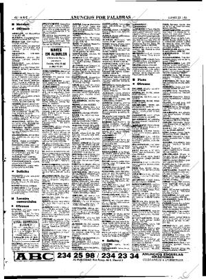 ABC MADRID 23-01-1984 página 60