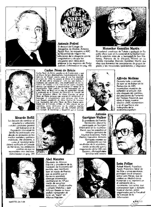 ABC MADRID 24-01-1984 página 11