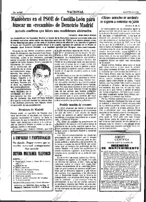 ABC MADRID 24-01-1984 página 26