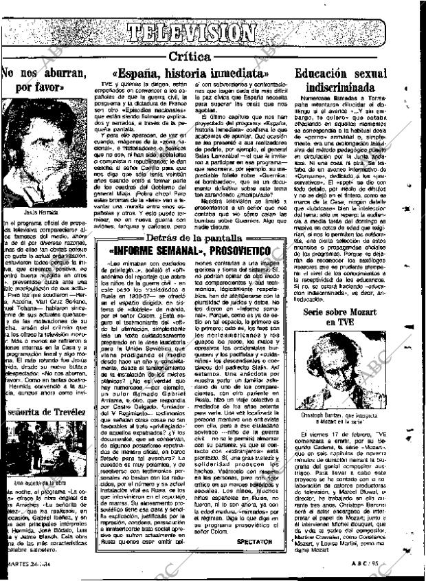 ABC MADRID 24-01-1984 página 95