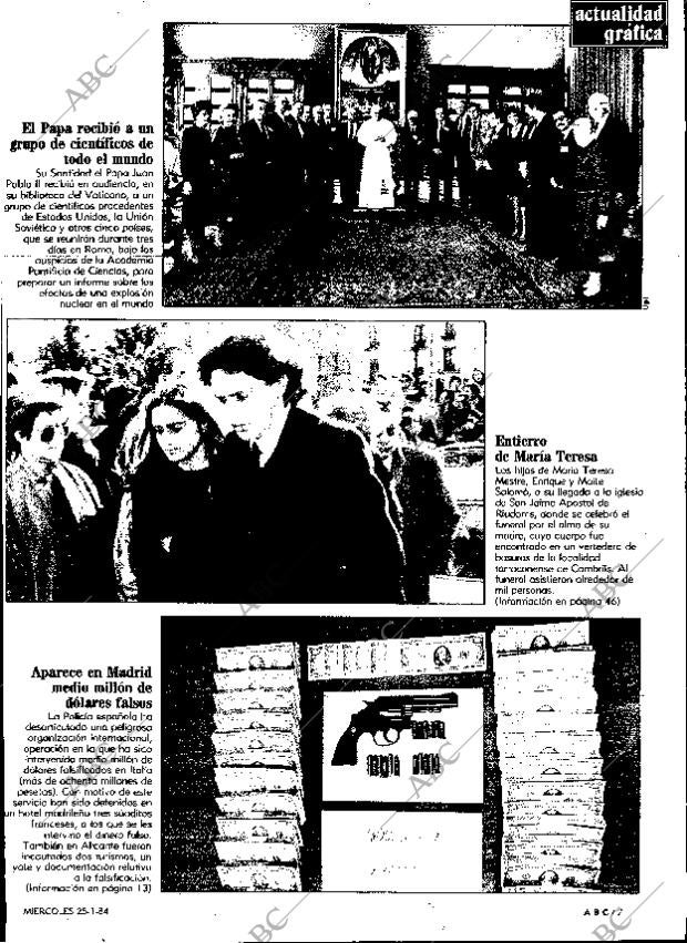 ABC MADRID 25-01-1984 página 7
