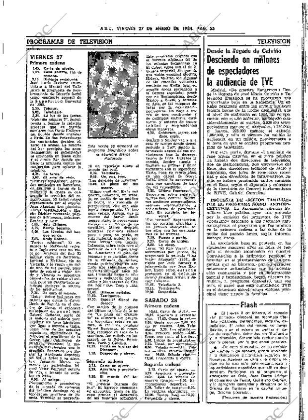 ABC SEVILLA 27-01-1984 página 55