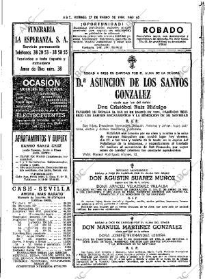 ABC SEVILLA 27-01-1984 página 65