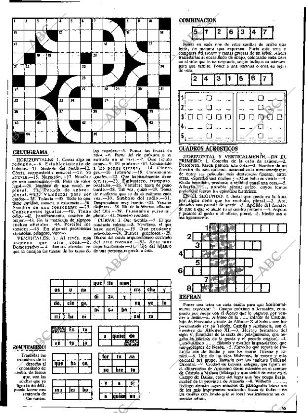ABC MADRID 29-01-1984 página 157