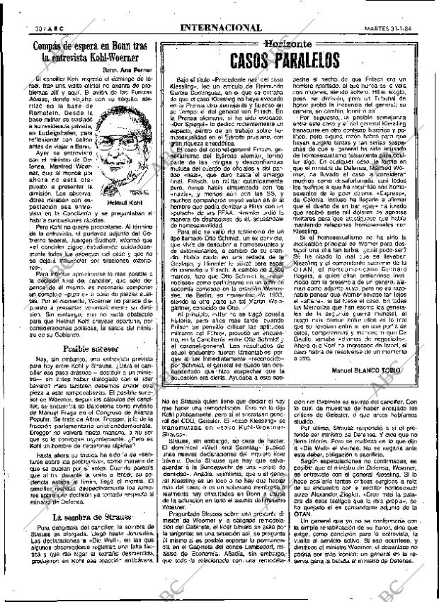 ABC MADRID 31-01-1984 página 30