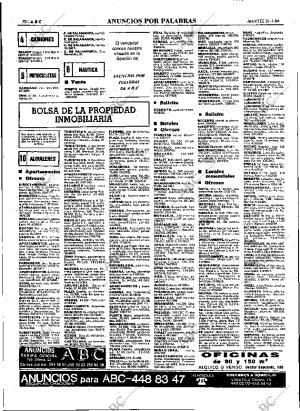 ABC MADRID 31-01-1984 página 70