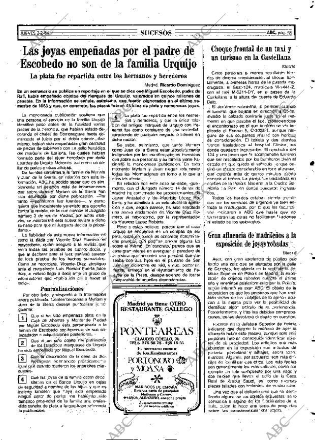 ABC MADRID 02-02-1984 página 55