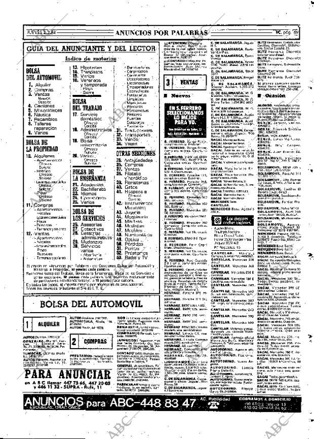 ABC MADRID 02-02-1984 página 69
