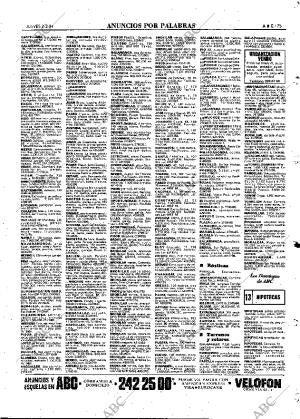 ABC MADRID 02-02-1984 página 75