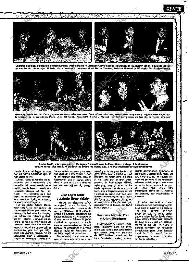 ABC MADRID 02-02-1984 página 85