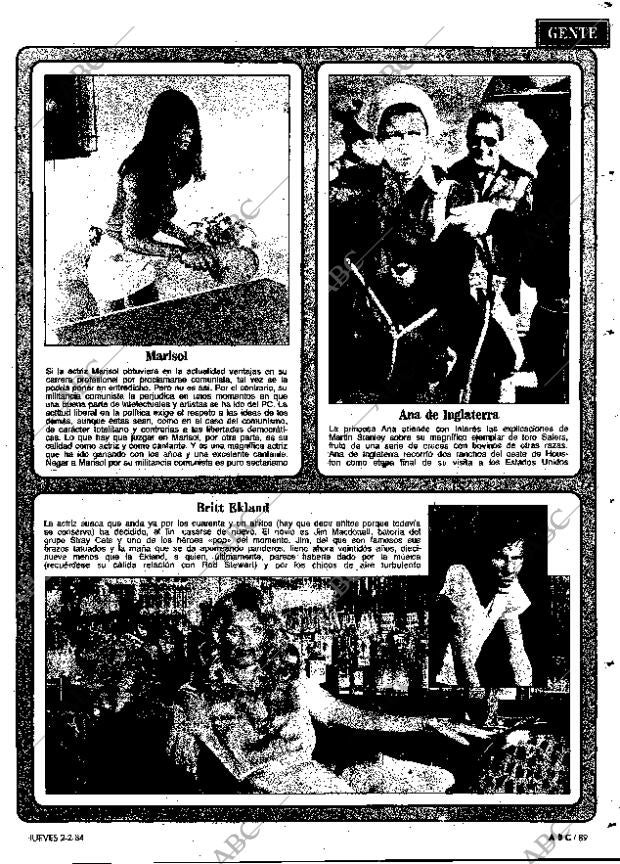 ABC MADRID 02-02-1984 página 87