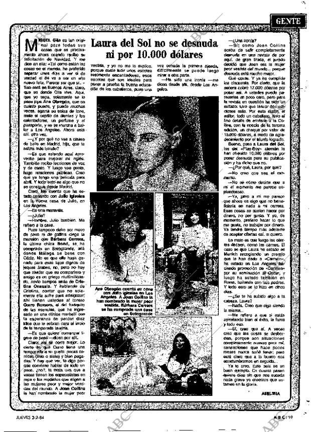 ABC MADRID 02-02-1984 página 89
