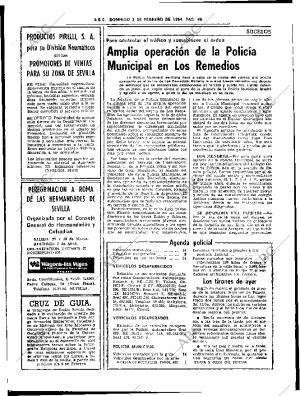 ABC SEVILLA 05-02-1984 página 40