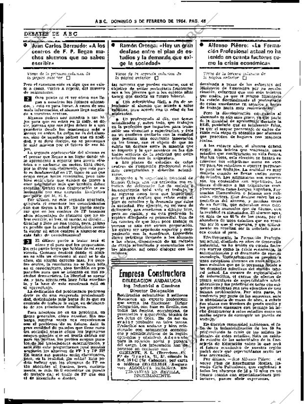 ABC SEVILLA 05-02-1984 página 48