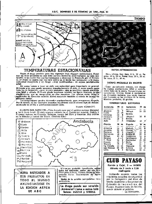 ABC SEVILLA 05-02-1984 página 51