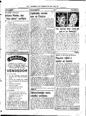 ABC SEVILLA 05-02-1984 página 62
