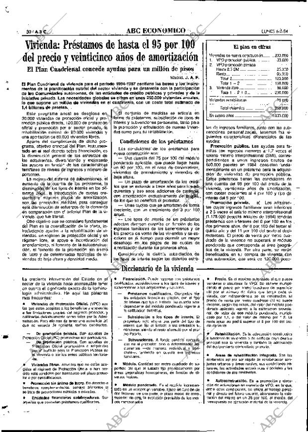 ABC MADRID 06-02-1984 página 50