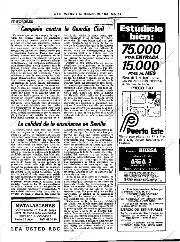 ABC SEVILLA 07-02-1984 página 21