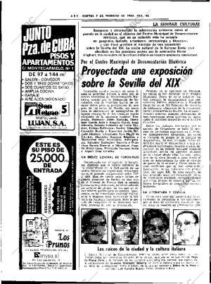 ABC SEVILLA 07-02-1984 página 46