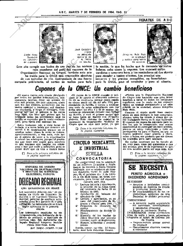 ABC SEVILLA 07-02-1984 página 49