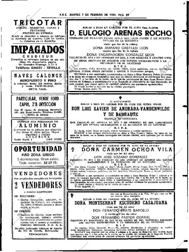 ABC SEVILLA 07-02-1984 página 87